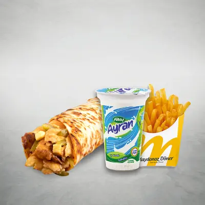 Tavuk Döner Maydonoz XLarge Dürüm Menü